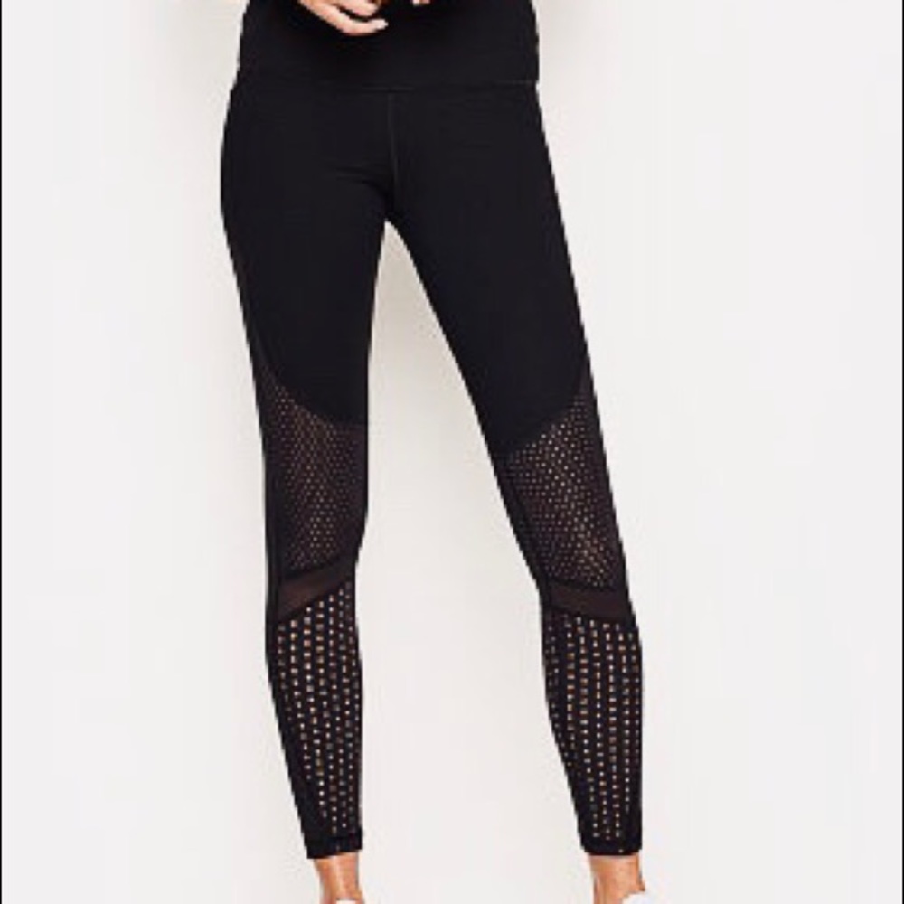 SOLD 🔥 VIctorias Secret Mesh Cutout Leggings